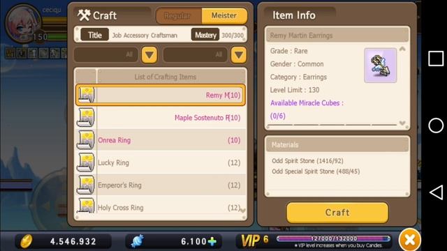 [Pocket MapleStory Tutorials] Basic Crafting Explained смотреть онлайн