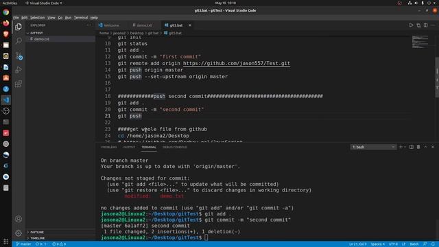 How to Use Git in Visual Studio Code смотреть онлайн