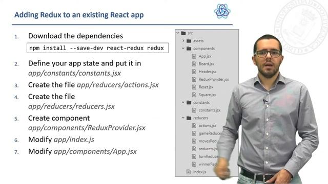 MOOC ReactJS & Angular - Module 9 - 4. Redux integration with React смотреть онлайн