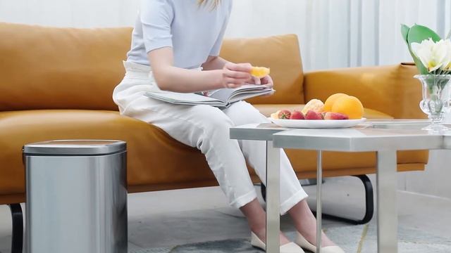 Мусорное ведро с педалью EKO серии STELLA (EK9384) смотреть онлайн