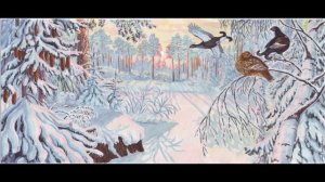 Птицы под снегом  — Михаил Пришвин—Рассказы детям —читает Павел Беседин