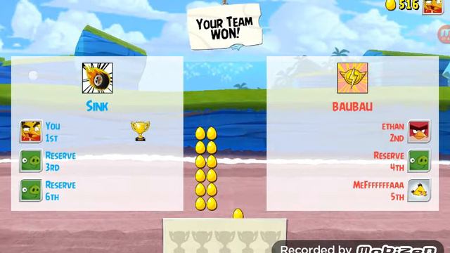 Angry Birds Go Multiplayer смотреть онлайн