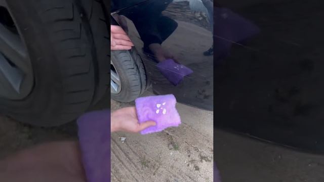 Проверил удалитель царапин #Автолайфхак смотреть онлайн