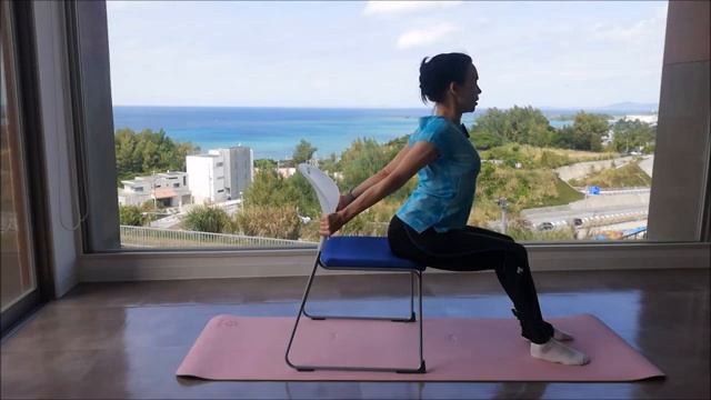 Растяжка сидя для дома и путешествий смотреть онлайн