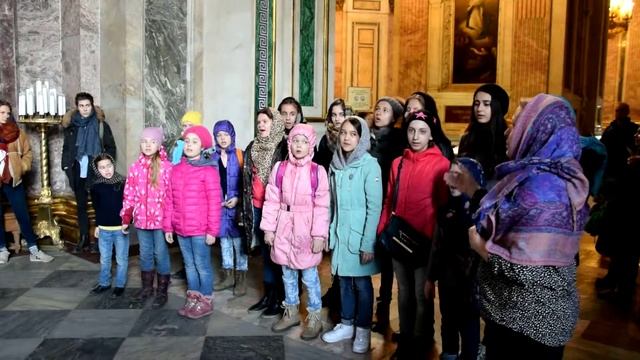 Хор "Увертюра" 15/04/16 Исаакиевский собор Санкт- Петербург - 2 смотреть онлайн
