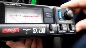 SWR & POWER METER VEGA SX-200