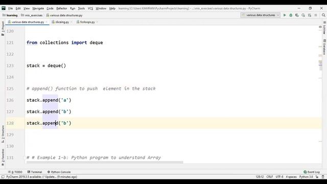Stack in python using deque.mp4 смотреть онлайн