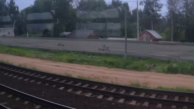 From Kurskiy Railway Station To Jeleznodorojnaya By Suburban Train ED4M-192