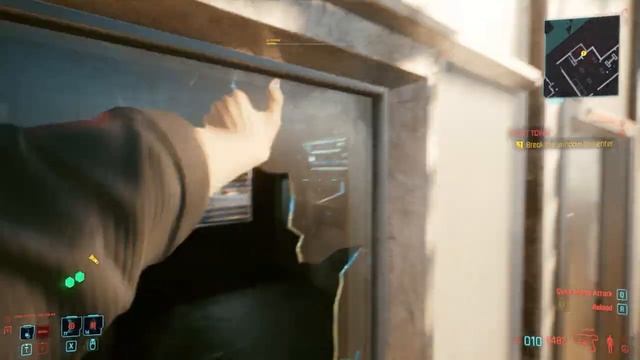 Cyberpunk 2077 Broken Window Melee Quick slide смотреть онлайн