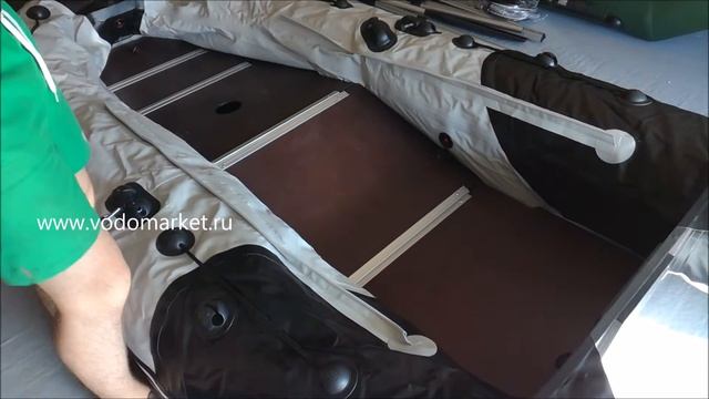 Лодка ПВХ Ривьера 3400 СК Компакт (Мастер лодок) смотреть онлайн