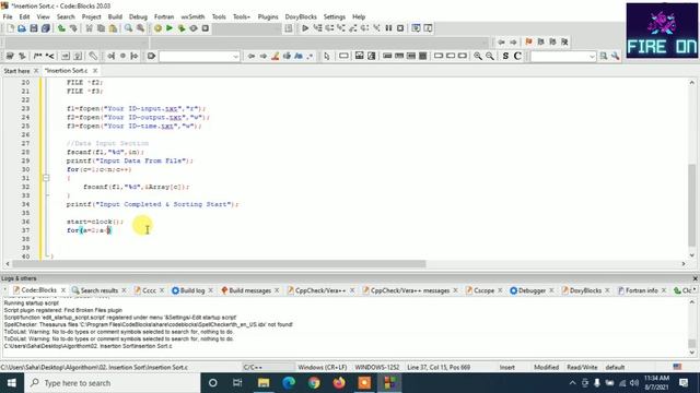 Insertion Sort Algorithm In C With Time Complexity смотреть онлайн