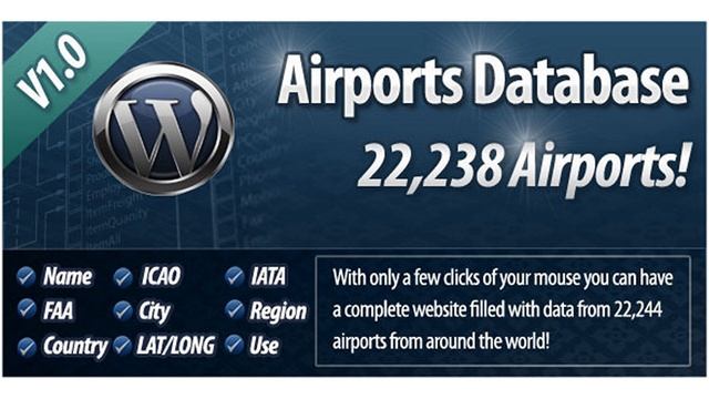 Airport Database for Wordpress with Text Spinner | Codecanyon Scripts and Snippets смотреть онлайн