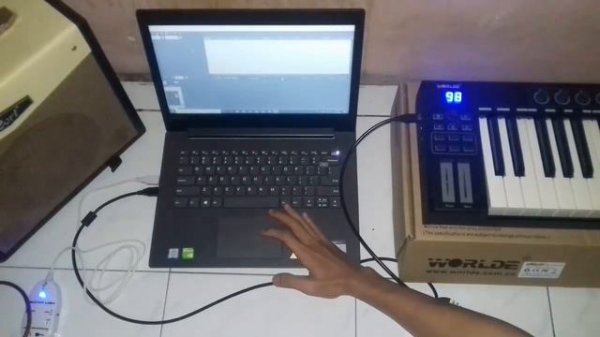 UNBOXING! MIDI CONTROLLER Blue Whale Terbaru