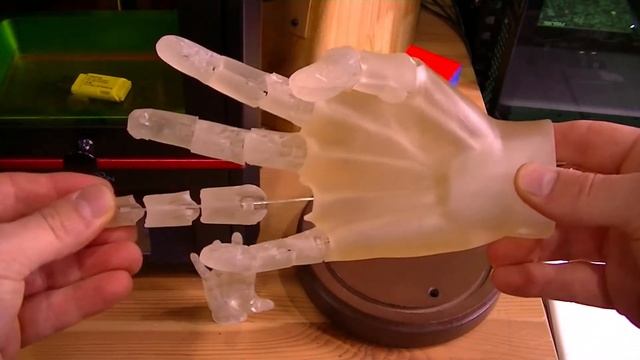 Functional 3D Printed Hand (Anycubic Photon SLA Printer) смотреть онлайн