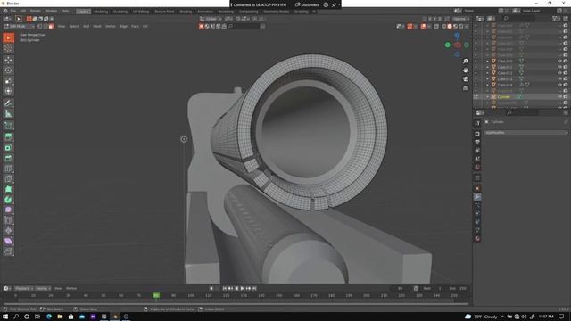 Glock 18 Gun Modelling and Animating Blender 2.9 Full Tutorial смотреть онлайн