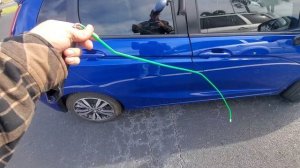 HOW TO UNLOCK A HONDA FIT-KEYS LOCKED INSIDE