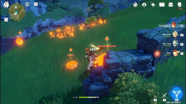 LOKASI FARMING FLAMING FLOWER - GENSHIN IMPACT INDONESIA смотреть онлайн