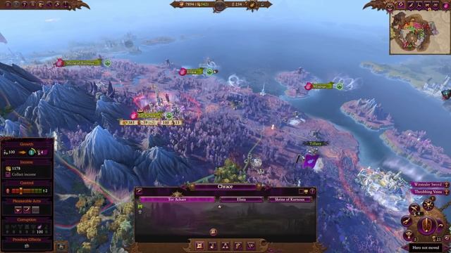 Total War: Warhammer 3 Immortal Empires - Seducers of Slaanesh, N'Kari #2 смотреть онлайн