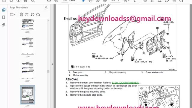 2003 NISSAN MURANO Z50 Series Service Manual