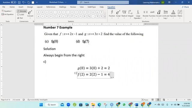A9 Question 7 Composite Functions Part 1 смотреть онлайн