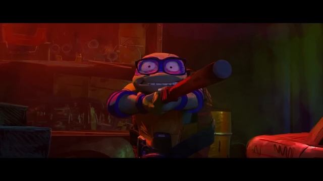 First Fight Scene | TEENAGE MUTANT NINJA TURTLES: MUTANT MAYHEM (2023) Movie CLIP HD смотреть онлайн