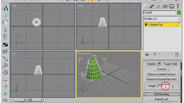 Видеокурс по 3d max. Каркасные объекты. Часть 4. Урок 100 смотреть онлайн