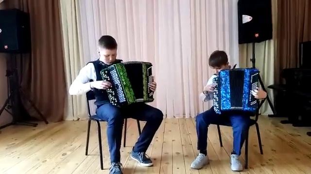 Дуэт Авдеев Николай 5кл. и Буерин Степан 5 кл. смотреть онлайн