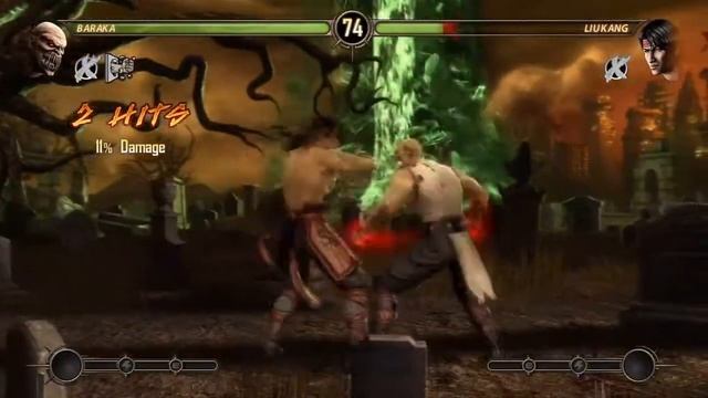 Mortal Kombat: Test Your Luck - Baraka vs Liu Kang смотреть онлайн