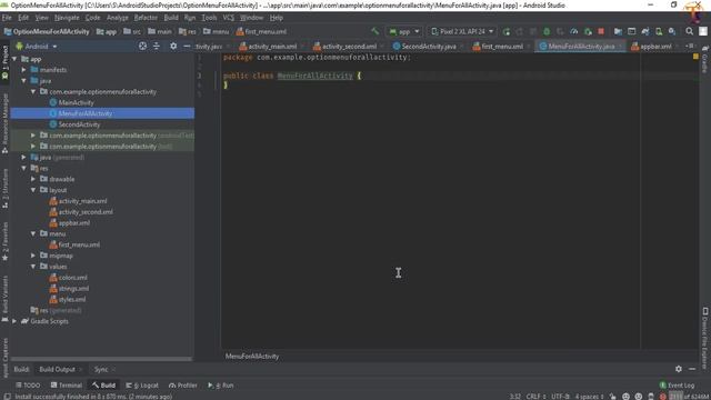 Android tutorial - 52 - How Use Same AppBar & Menu Items On different Activity. смотреть онлайн