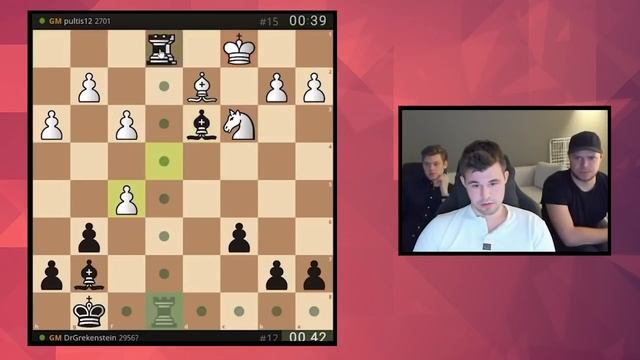 Magnus Carlsen Tricks Grandmaster in Opposite-Colored Bishops Endgame in Bullet смотреть онлайн