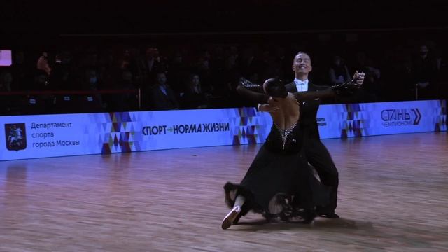 SlowFox | Ivan Varfolomeev - Yana Masharova | Russian Championship Amateur Standard 2021 смотреть онлайн