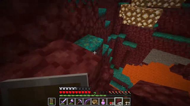 MINECRAFT 1.18.1 Выживание #4 - Я попал в реальный АД! смотреть онлайн