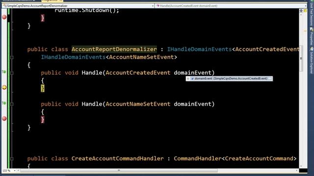 SimpleCQRS Demo (Part 2) смотреть онлайн