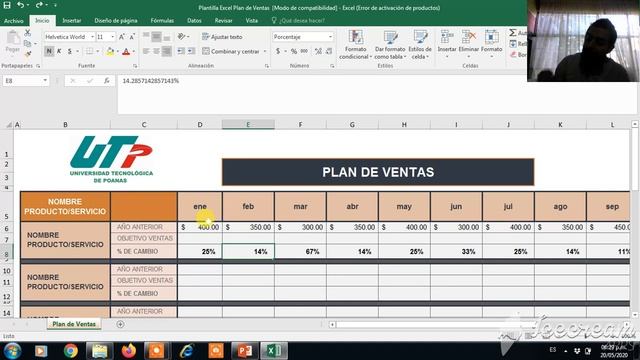 Plantilla plan de ventas смотреть онлайн