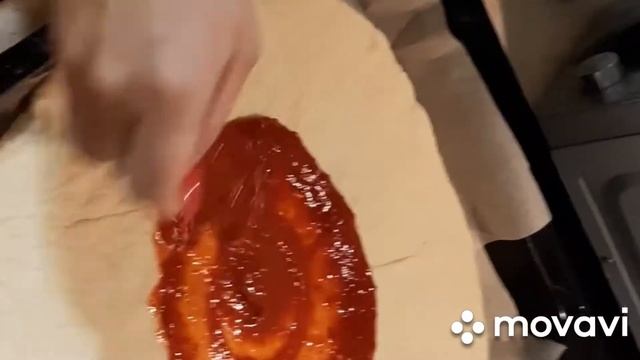 Пицца на тонком итальянском тесте с Тимурчиком