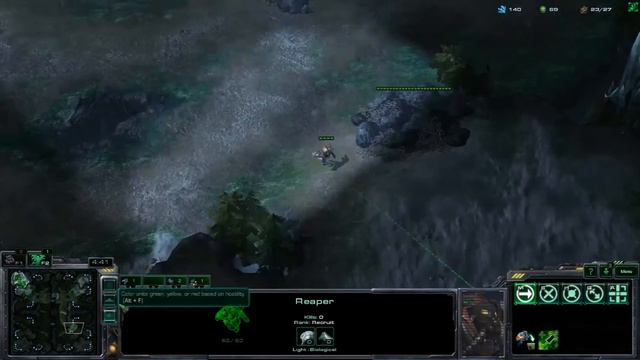 SC2 - Reaper Fast Expand Build Order смотреть онлайн