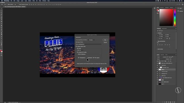 HOW TO SAVE LAYERS AS SEPARATE IMAGES [IN PHOTOSHOP] // Export Layers Separately In Photoshop смотреть онлайн