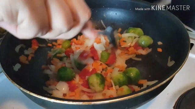 Очень вкусный гарнир с рисом и овощами!!! смотреть онлайн