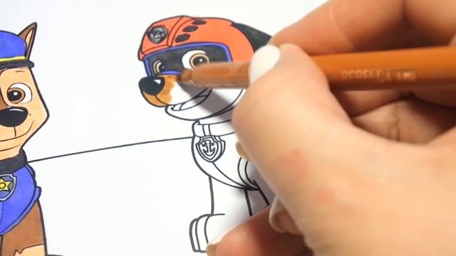 PAW Patrol Coloring Puppies (Щенячий патруль: Раскраска щенков) смотреть онлайн