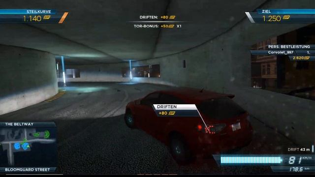 NFS Most Wanted 2012 "Drift City" Drift Attack 2.910 Points - Subaru Impreza смотреть онлайн