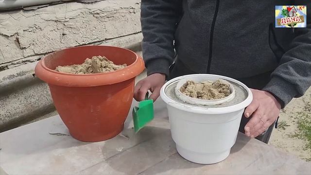 DIY Самый легкий способ сделать цветочный горшок из цемента своими руками Кашпо Вазоны Поделки Идеи смотреть онлайн