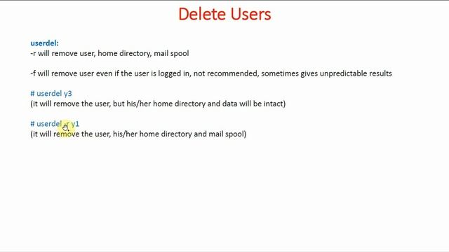 142 User Management in Linux | userdel Explained | Linux Commands | Linux for Beginners смотреть онлайн