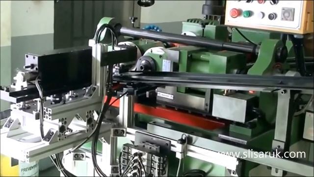 2-роликовый резьбонакатной станок с автоматической подачей смотреть онлайн