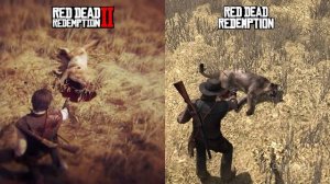 RDR 2 vs RDR 1 - сравнение деталей