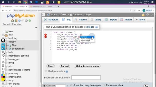تنفيذ قاعدة بيانات SQL + شرح بناء الكيانات وانواع العلاقات و القيود смотреть онлайн