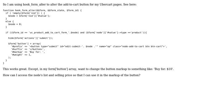 Drupal: Accessing product price in template.php смотреть онлайн