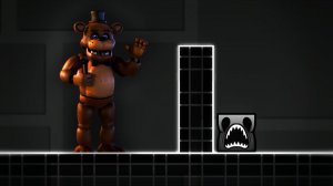 ПРЯЧУСЬ от ФРЕДДИ в GEOMETRY DASH 2.2