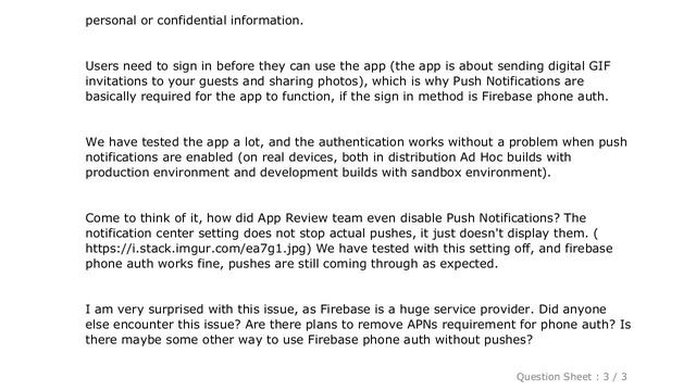 iOS : App Store rejection due to Firebase phone auth смотреть онлайн