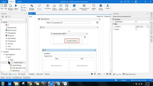 UiPath - How to Use Element Exists Activity in UiPath | Example of Element Exists Activity UiPath смотреть онлайн