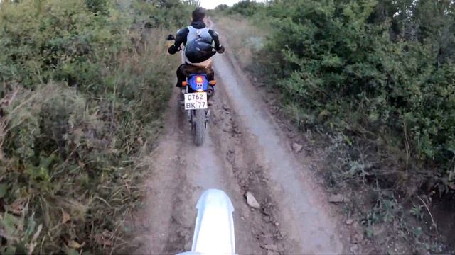 Лайтовая покатушка. Феодосия. Крым. Мотики. Закат. Степи. Горы смотреть онлайн